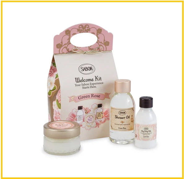 SABON 翠綠玫瑰旅行套裝 DISCOVERY BODY RITUAL KIT GREEN ROSE DUO SET