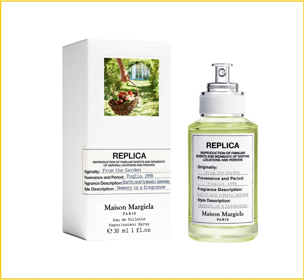 MAISON MARGIELA MMM REPLICA FROM THE GARDEN EAU DE TOILETTE 30ML / 100ML