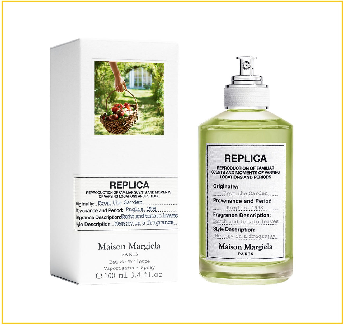 MAISON MARGIELA MMM REPLICA FROM THE GARDEN EAU DE TOILETTE 30ML / 100ML