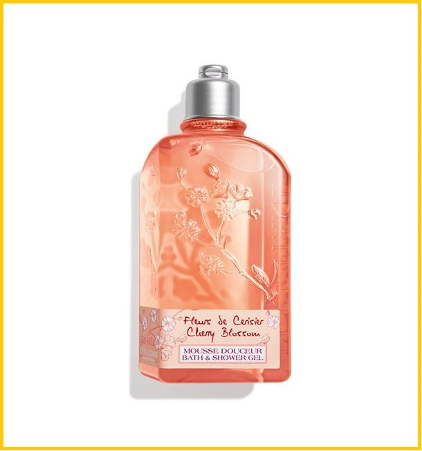 L'OCCITANE 歐舒丹櫻花沐浴啫喱 LOCCITANE CHERRY BLOSSOM BATH & SHOWER GEL 250ML