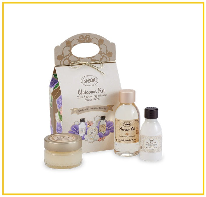 SABON 探索身體保養廣藿香薰衣草香草套裝 DISCOVERY BODY RITUAL KIT PATCHOULI LAVENDER VANILLA DUO SET