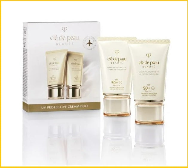 CLE DE PEAU BEAUTE CDP UV PROTECTIVE CREAM SPF 50+ DUO SET 50ML X2 御齡防晒套裝