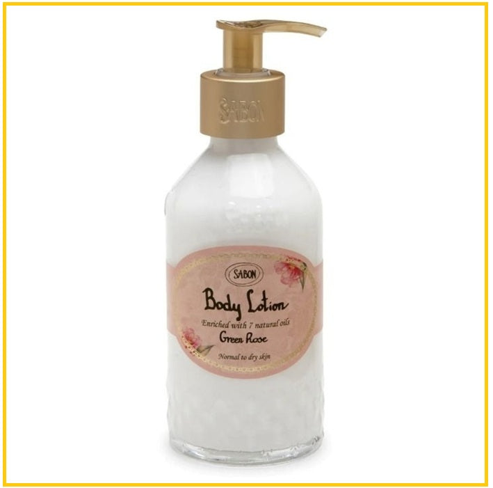 SABON 翠綠玫瑰身體潤膚乳液 BODY LOTION GREEN ROSE 200ML