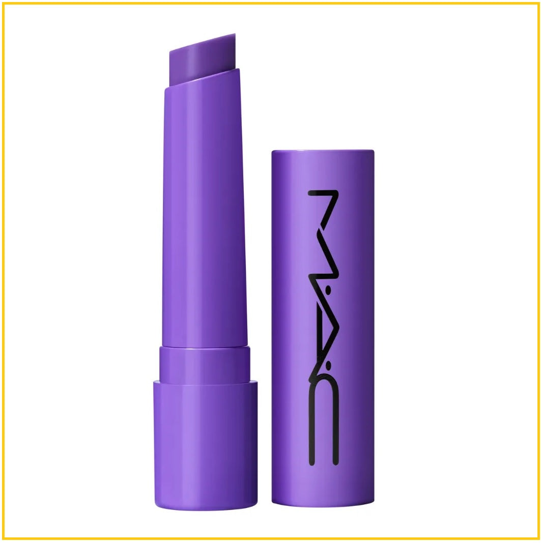 MAC 魅可棒棒糖有色潤唇膏 COSMETICS SQUIRT PLUMPING GLOSS LIP STICK #HAZARD / #JET / #LOWER CUT / #VIOLET BETA 2.3G