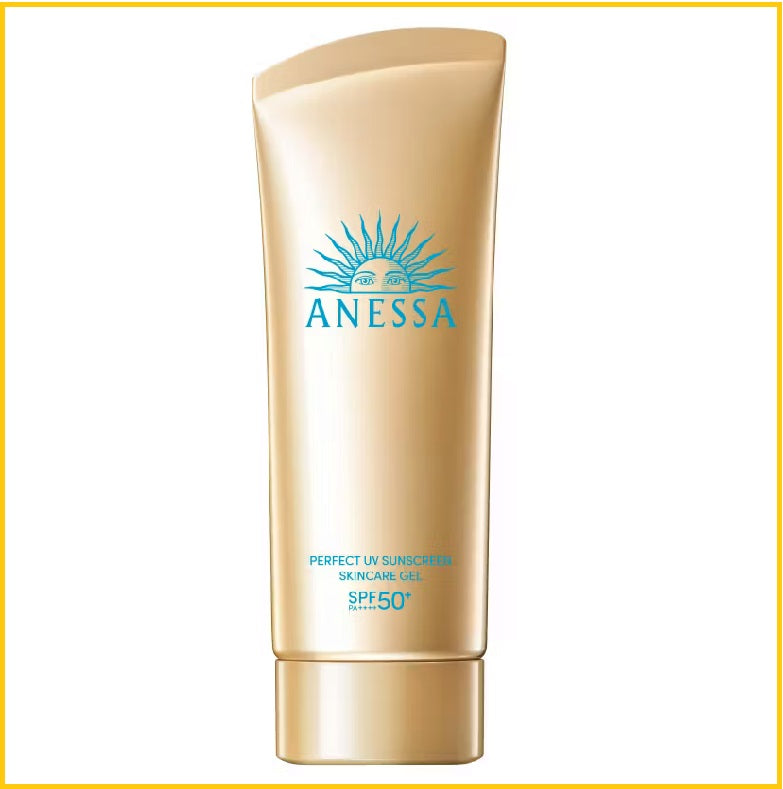 SHISEIDO ANESSA 資生堂安耐晒極防水美肌UV水感防曬乳霜 PERFECT UV SUNSCREEN SKINCARE GEL SPF50+ PA++++ 90G