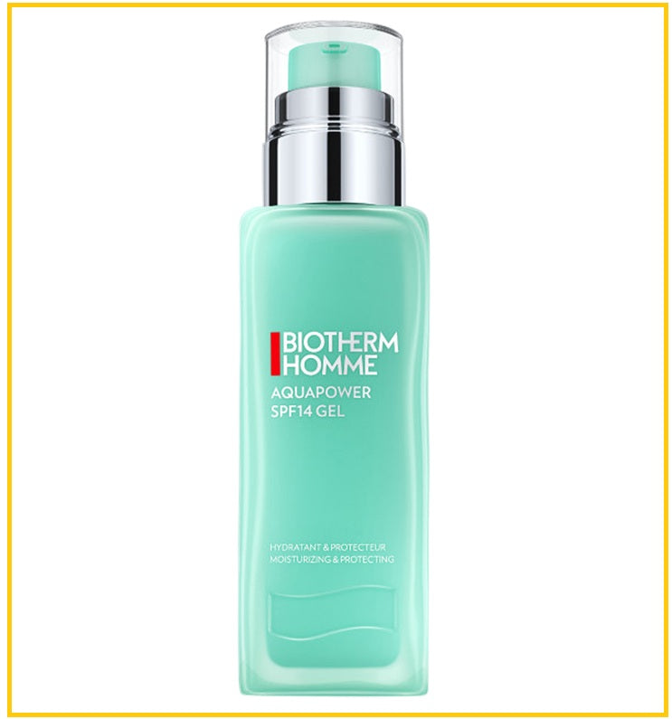 BIOTHERM 碧兒泉男士溫泉保濕防護凝膠啫喱 AQUAPOWER MOISTURIZING & PROTECTING GEL SPF14 75ML