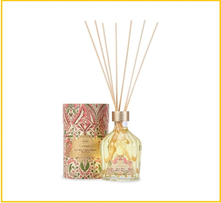 SABON Israel Green Rose & White Magnolia Home Fragrance Diffuser 245ml