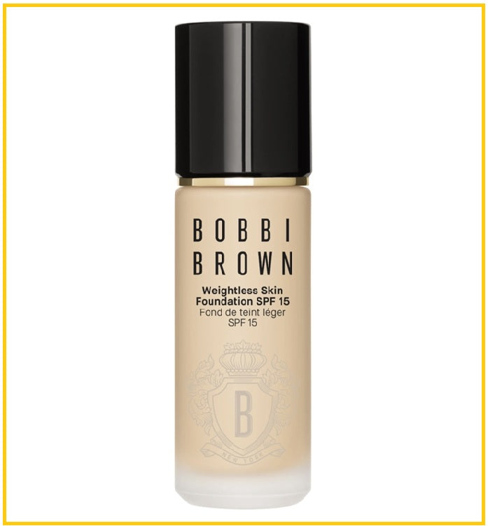 BOBBI BROWN 芭比布朗輕盈持妝粉底液 WEIGHTLESS SKIN FOUNDATION SPF 15 #WARM IVORY 30ML