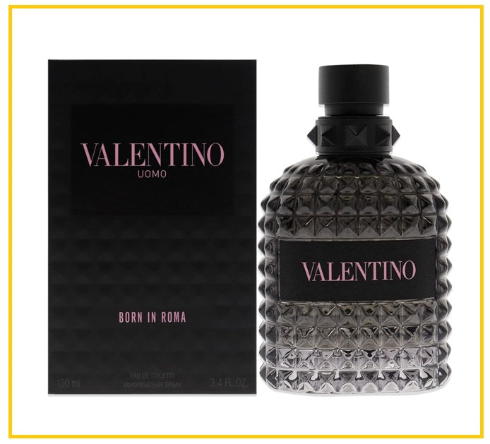 VALENTINO 華倫天奴機車騎士香水 BORN IN ROMA UOMO EAU DE TOILETTE 50ML / 100ML