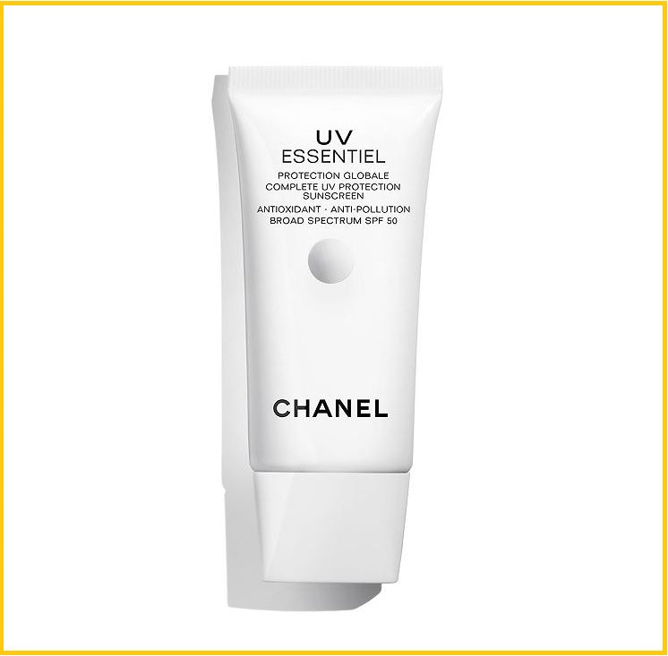 CHANEL 香奈兒美白隔離全效防曬霜 UV ESSENTIEL PROTECTION GLOBALE COMPLETE PROTCTION SPF50 UVA 30ML