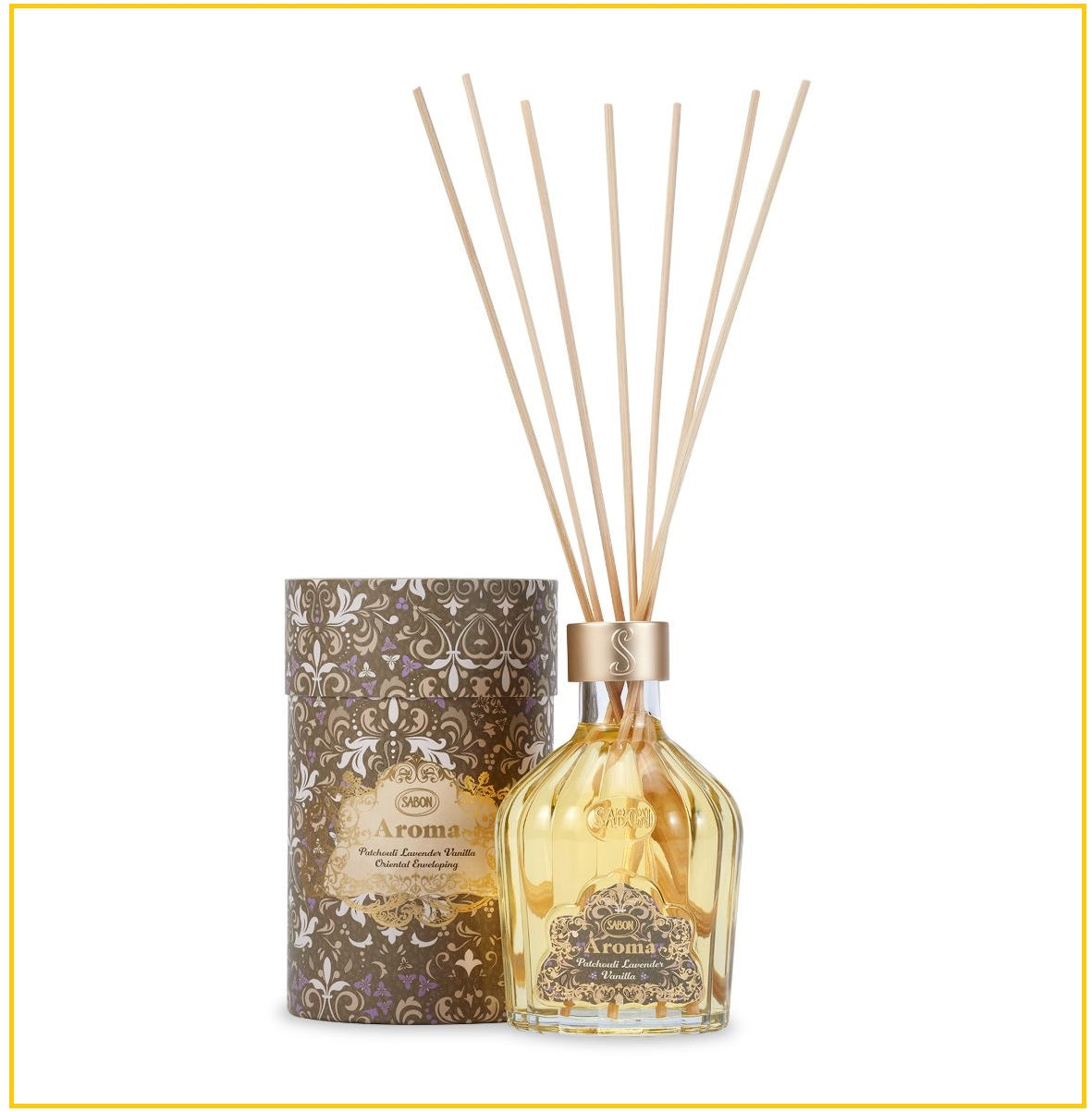 SABON AROMA PATCHOULI LAVENDER VANILLA 245ML 廣藿香薰衣草香家居香薰