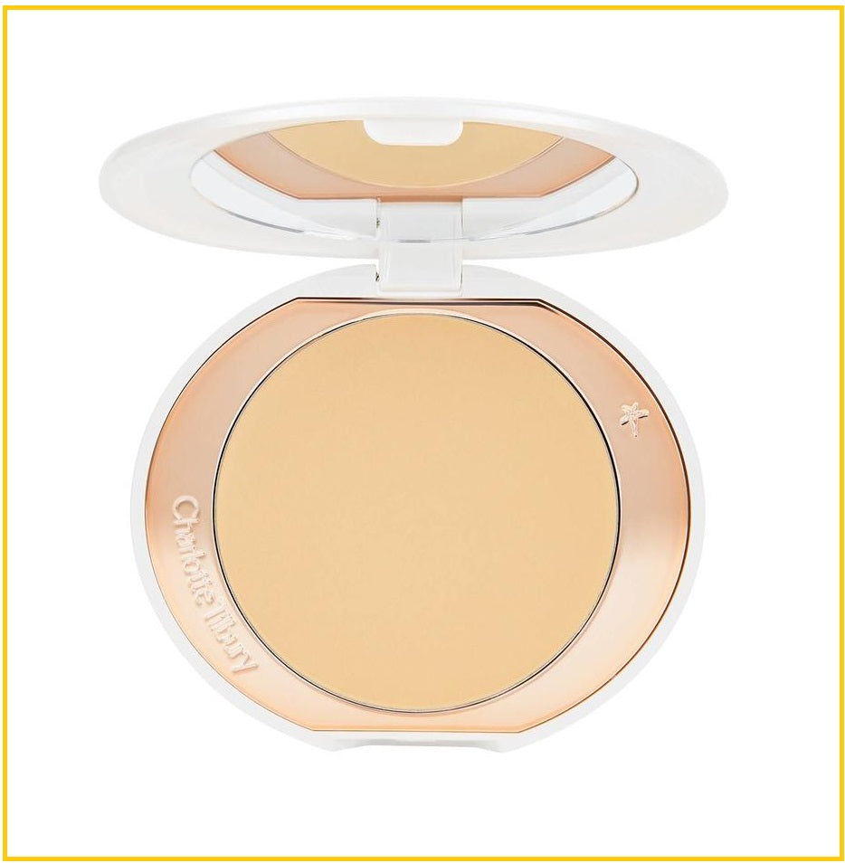 CHARLOTTE TILBURY CT AIRBRUSH BRIGHTENING FLAWLESS FINISH #FAIR / #TAN DEEP 9G 輕盈濾光蜜粉白月光粉餅