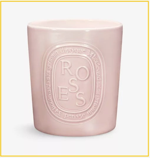 DIPTYQUE 蒂普提克室外及戶外香氛蠟燭 ROSES SCENTED CANDLE 600G