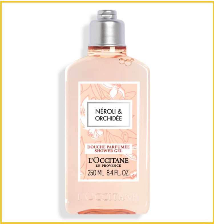 L'OCCITANE 歐舒丹格拉斯橙花蘭花香氛沐浴露 LOCCITANE NEROLI AND ORCHIDEE SHOWER GEL 250ML