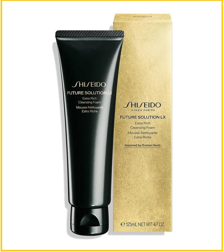 SHISEIDO 資生堂琉璃洗面乳 FUTURE SOLUTIONS LX EXTRA RICH CLEANSING FOAM 125ML