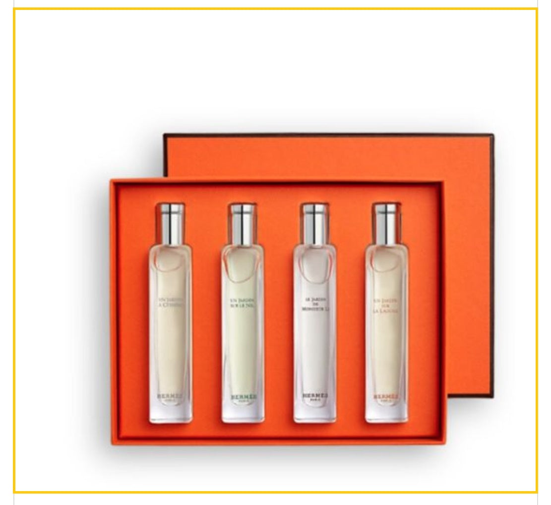 Hermes Garden Collection Eau de Toilette Set (15ml x 4)