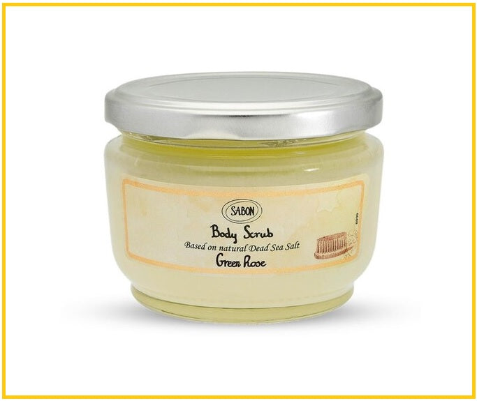 SABON 翠綠玫瑰身體磨砂 BODY SCRUB GREEN ROSE 320G / 600G
