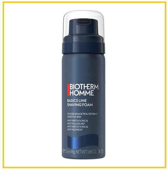 BIOTHERM 碧歐泉禦尊剃鬚慕斯 BASIC LINE SHAVING FOAM 50ML
