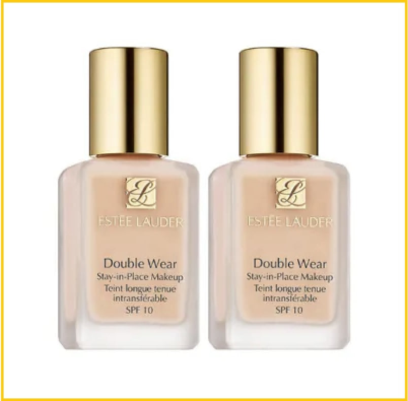 ESTEE LAUDER 雅詩蘭黛持久防曬粉底套裝 DOUBLE WEAR STAY-IN-PLACE MAKEUP SPF 10 #1W1 DUO SET 30ML X2