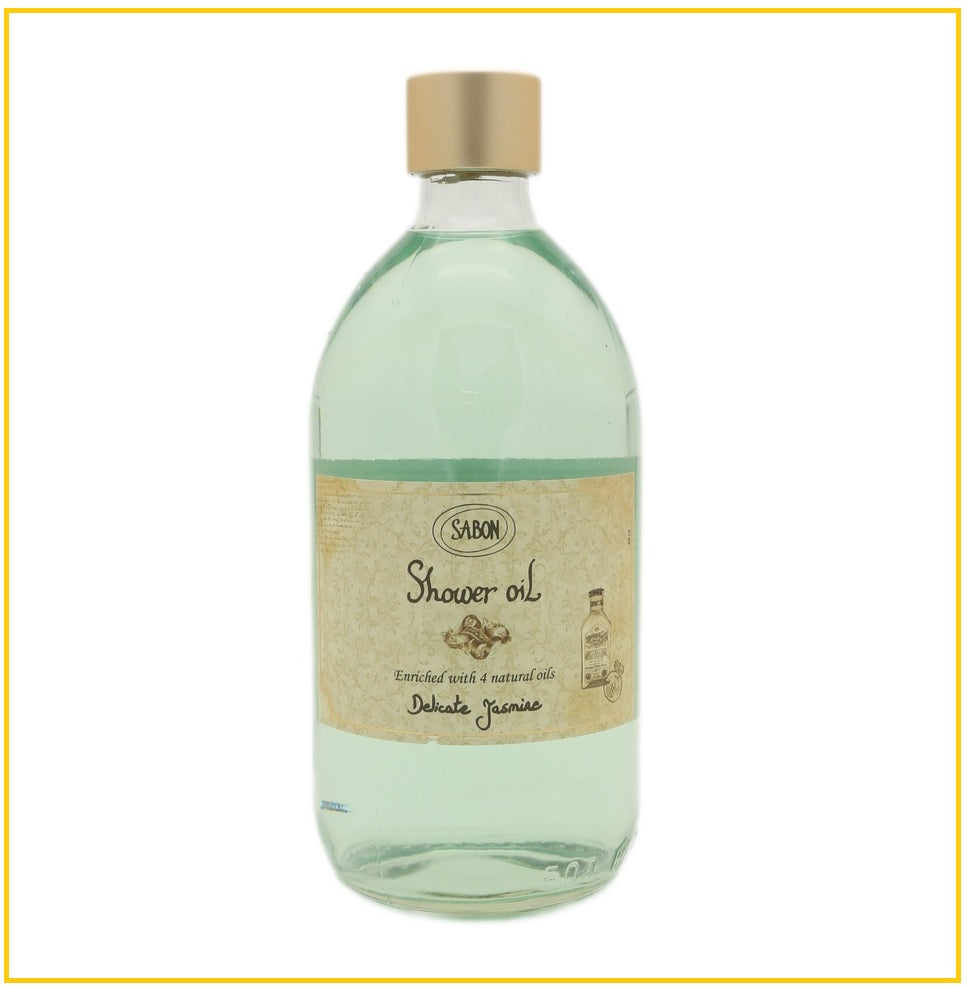 SABON 嬌貴茉莉沐浴油 DELICATE JASMINE SHOWER OIL 500ML
