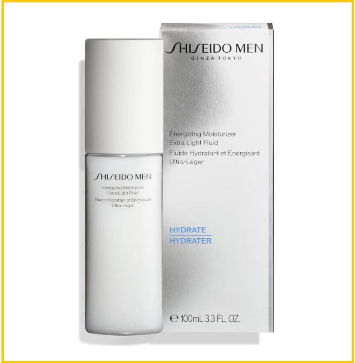 SHISEIDO 資生堂男士爽膚乳 MEN ENERGIZING MOISTURIZER EXTRA LIGHT FLUID 100ML