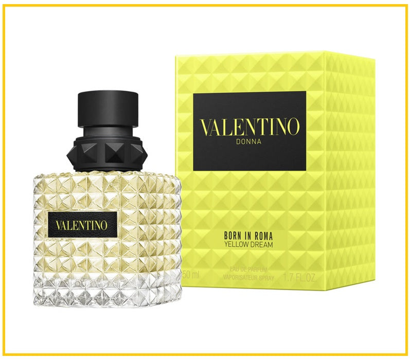 VALENTINO 華倫天奴生於羅馬熱情邂逅與回憶淡香精香水 BORN IN ROMA YELLOW DREAM DONNA EAU DE PARFUM 50ML