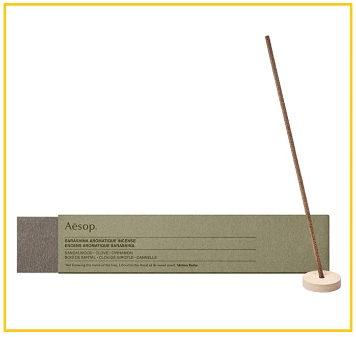AESOP 伊索更級線香33根 SARASHINA SCENTED INCENSE 33 STICKS