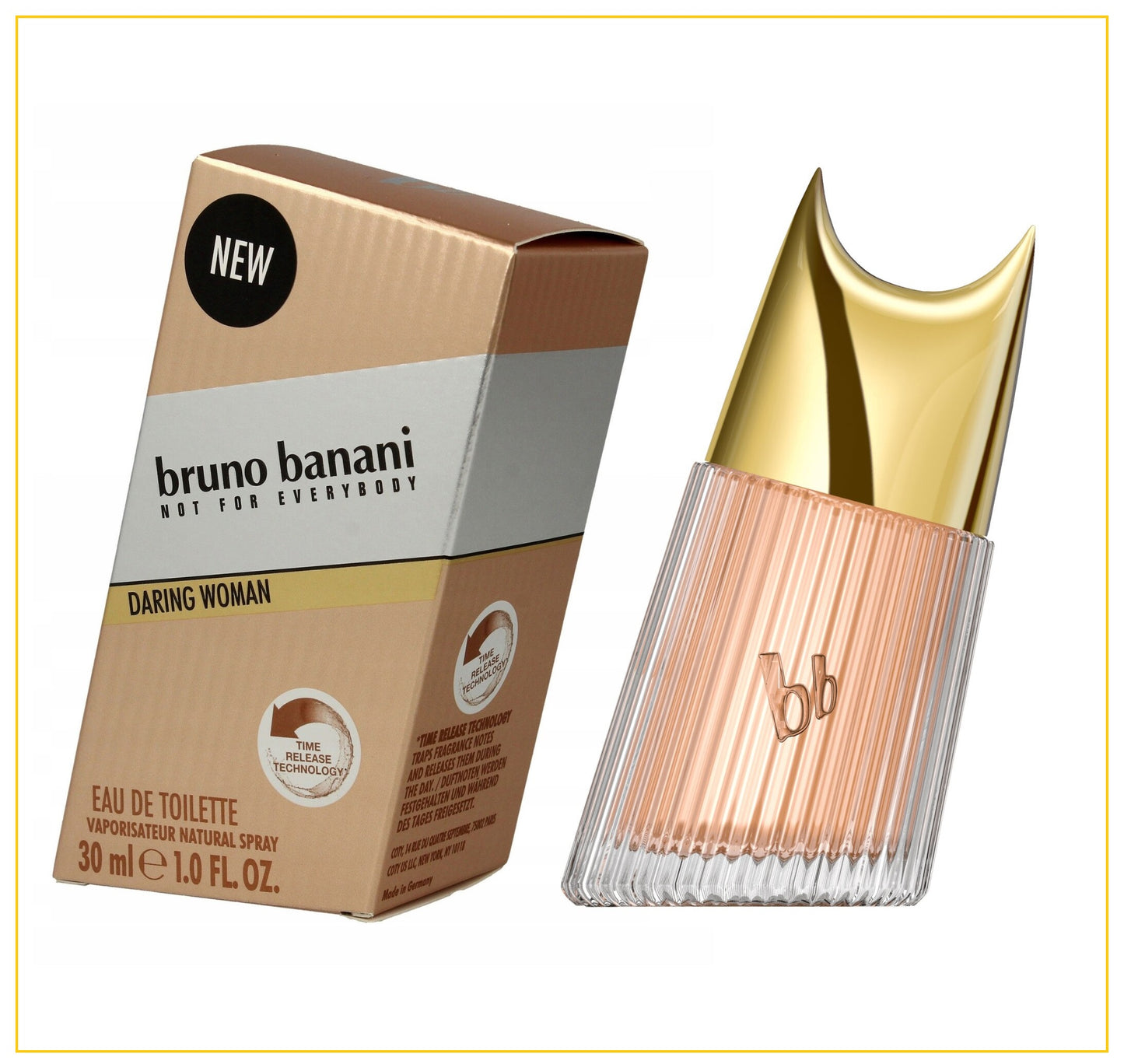 BRUNO BANANI 寵兒女性淡香水 DARING EDT 30ML