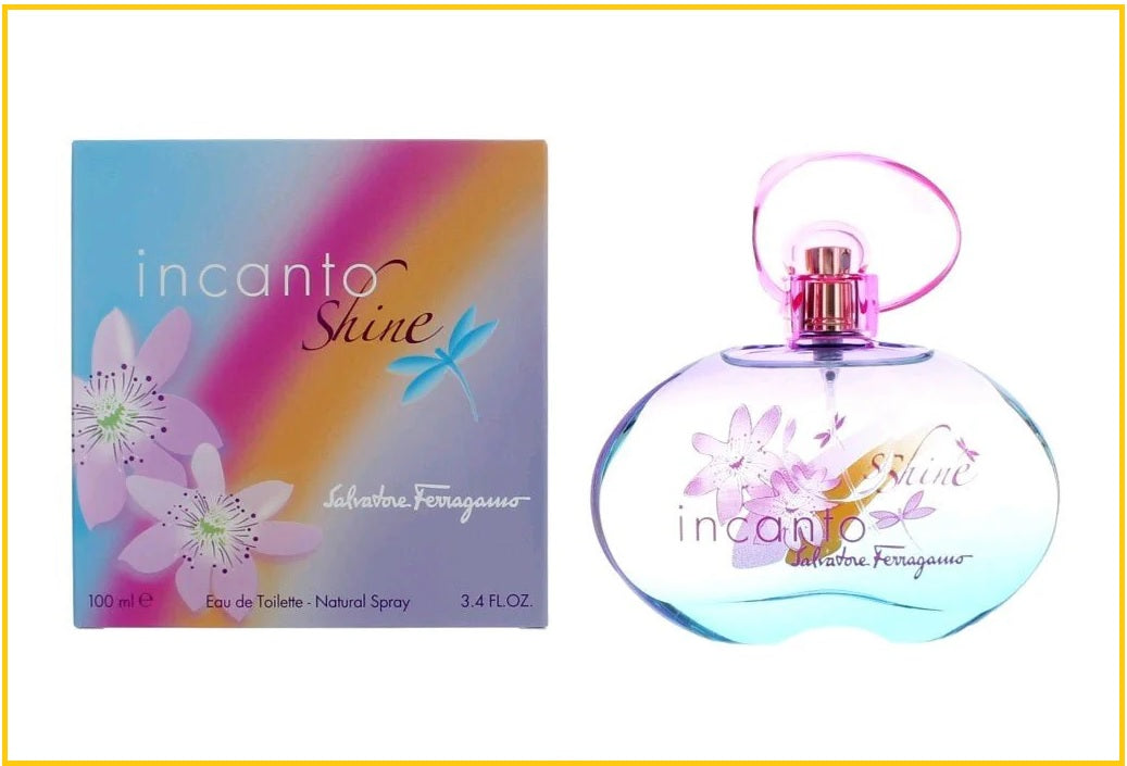 SALVATORE FERRAGAMO 菲拉格慕夢中彩虹女士香水 INCANTO SHINE EDT 100ML