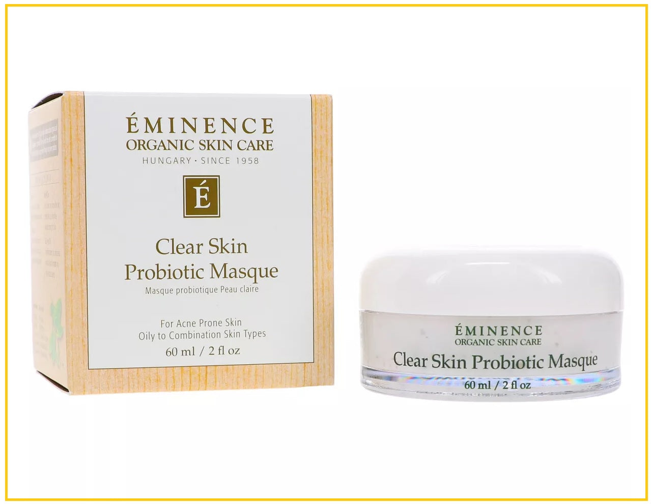 EMINENCE 源美肌益生菌暗瘡祛痘面膜 CLEAR SKIN PROBIOTIC ACNE TREATMENT MASK 60ML