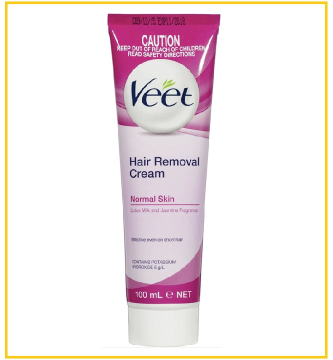 VEET 薇婷普通肌脫毛膏 HAIR REMOVAL CREAM FOR NORMAL SKIN 100ML