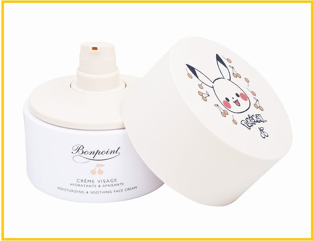 BONPOINT X POKEMON 小小寶可夢聯名乳霜面霜 (按壓版) MOISTURIZING & SOOTHING FACE CREAM 50ML