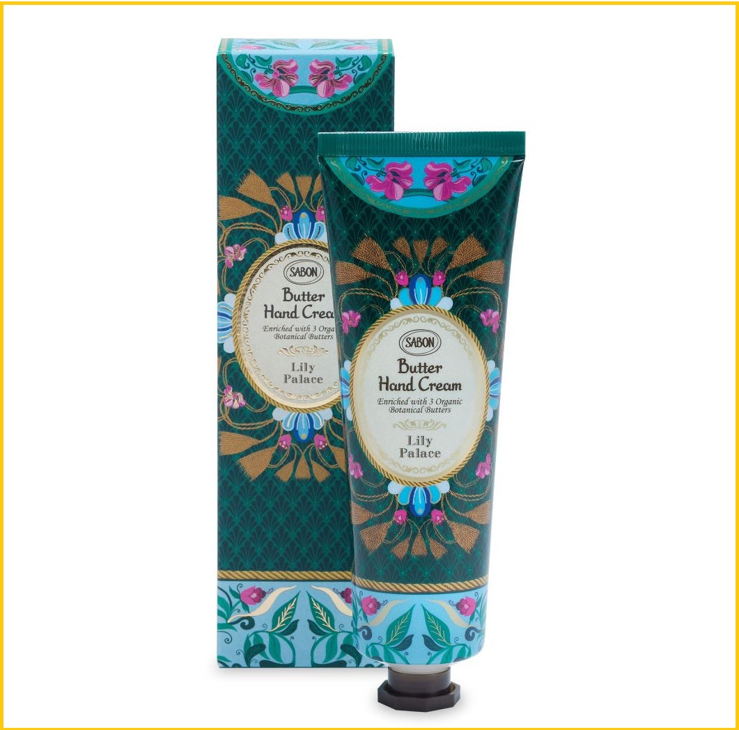 SABON 限定黃油琉璃百合手霜 BUTTER HAND CREAM LILY PALACE 75ML (LIMITED EDITION)