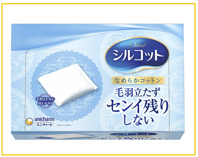 UNICHARM 輕柔觸感柔軟化妝棉82片 VELVETY TOUCH COTTON 82PCS