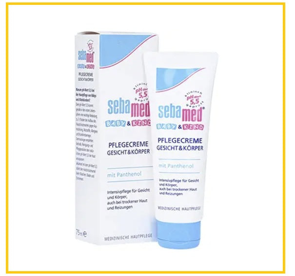 SEBAMED 施巴嬰幼兒面霜 BABY & KIND PFLEGECREME GESICHT & KORPER 75ML
