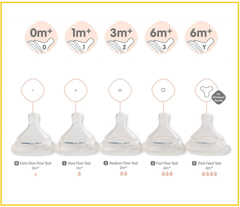 HEGEN Singapore Anti-Colic Smart Pacifier Slow-Flow 2-Pack Duo Set