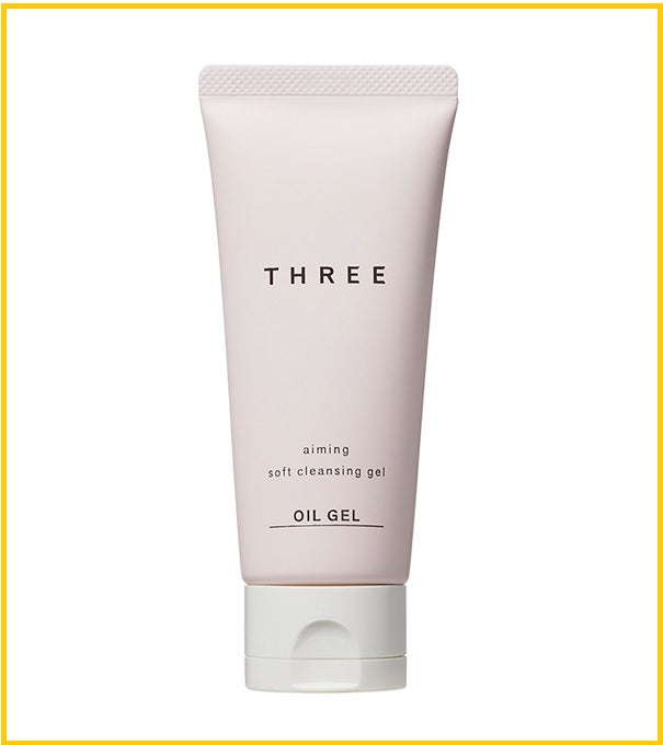 THREE 極致活顏多效卸妝啫咖哩 AIMING SOFT CLEANSING GEL R 85G