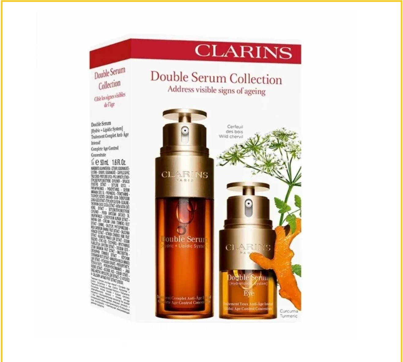 CLARINS 嬌韻詩雙萃精華及雙萃眼霜套裝 DOUBLE SERUM DUO SET