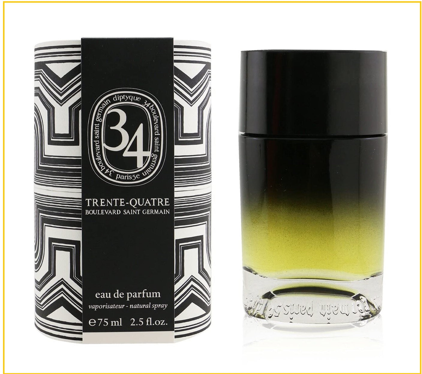 Diptyque No. 34 Perfume Spray (Bouleverd Saint Germin EDP 75ml)