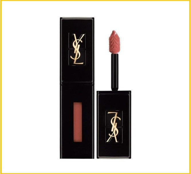 YVES SAINT LAURENT YSL ROUGE PUR COUTURE VINYL CREAM LIPSTICK #610 NUDE CHAMPION 5.5ML 奢華緞面漆光唇釉