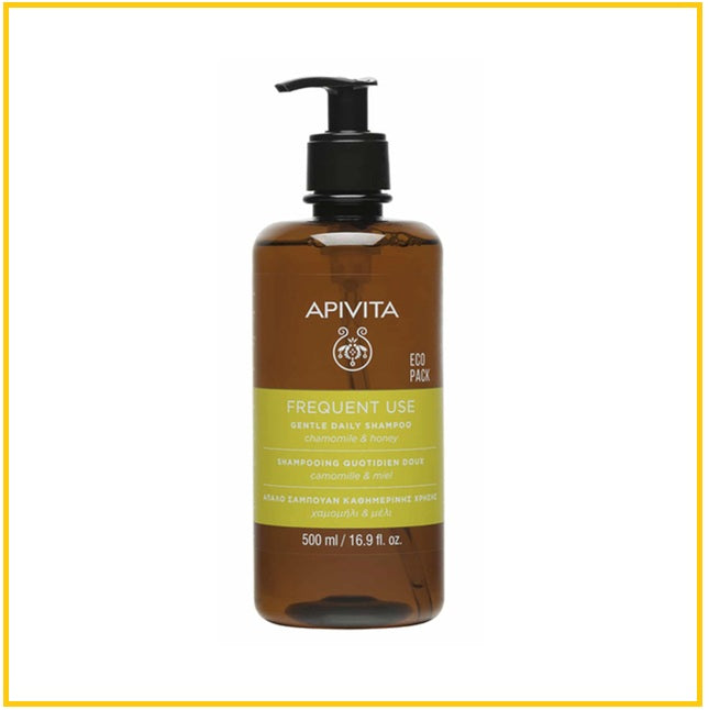 APIVITA 艾蜜塔洋甘菊蜂蜜溫和洗髮水 SHAMPOO GENTLE DAILY WITH CHAMOMILE AND HONEY 500 ML