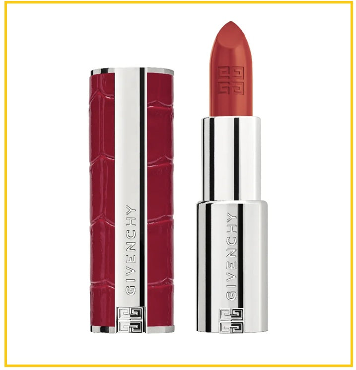 GIVENCHY 紀梵希紅皮革高訂禁忌口紅唇膏 (限定款) LE ROUGE INTERDIT INTENSE SILK LIPSTICK #333 L'INTERDIT 3.4G (LIMITED EDITION)