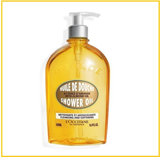 L'OCCITANE 歐舒丹杏仁柔膚潔膚沐浴油 LOCCITANE ALMOND SHOWER OIL 250ML / 500ML