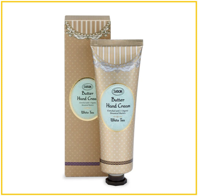 SABON 白茶黃油護手霜 WHITE TEA BUTTER HAND CREAM 75ML