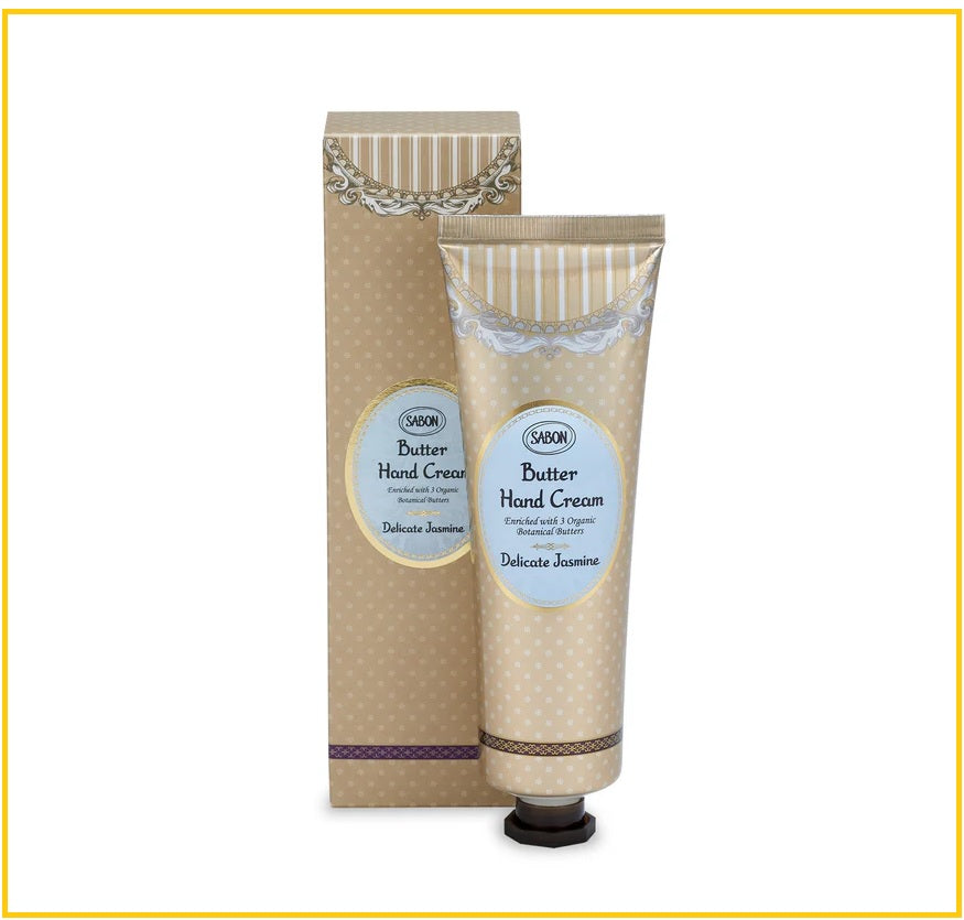 SABON 茉莉清漾黃油護手霜 DELICATE JASMINE BUTTER HAND CREAM 75ML