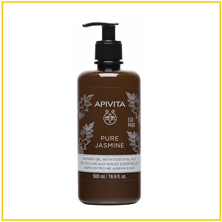 APIVITA 艾蜜塔茉莉花純天然沐浴露 PURE JASMINE SHOWER GEL WITH ESSENTIAL OILS ECOPACK 250ML / 500ML