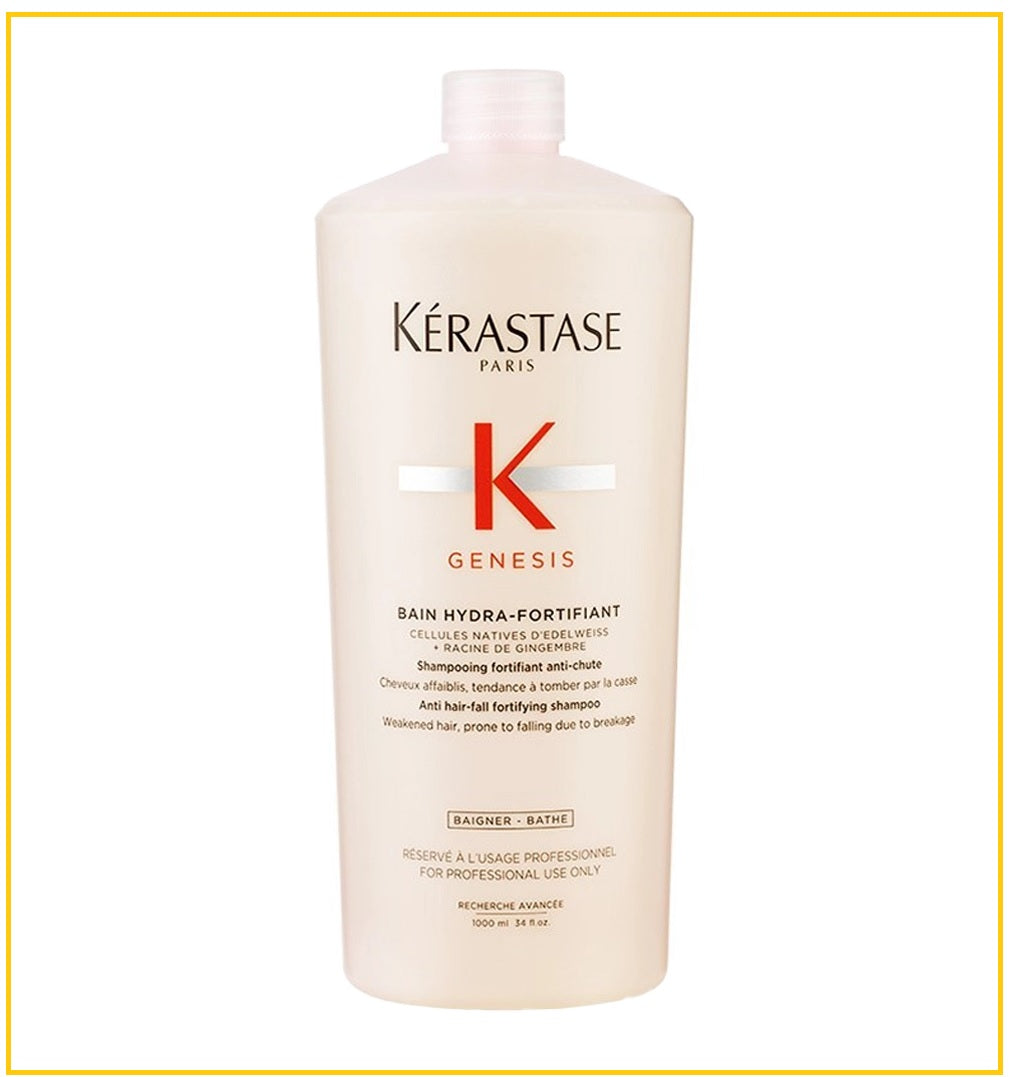 KERASTASE 卡詩元氣薑粉瓶輕盈控油防脫洗髮精洗頭水 GENESIS BAIN HYDRA-FORTIFIANT 1000ML