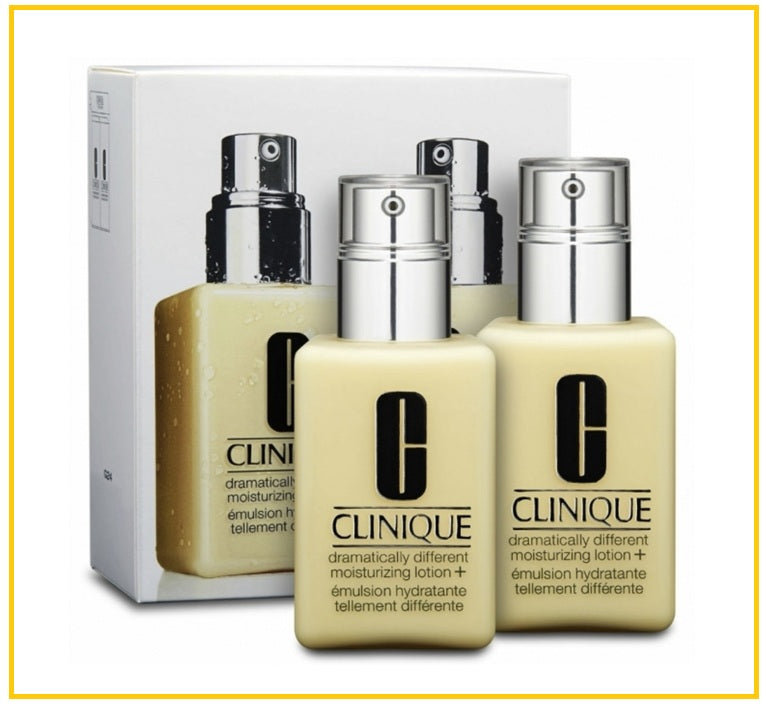 CLINIQUE 倩碧平衡修護奇蹟膠黄油 (有油) 套裝 DRAMATICALLY DIFFERENT MOISTURINGZING LOTION DUO SET 125ML X2