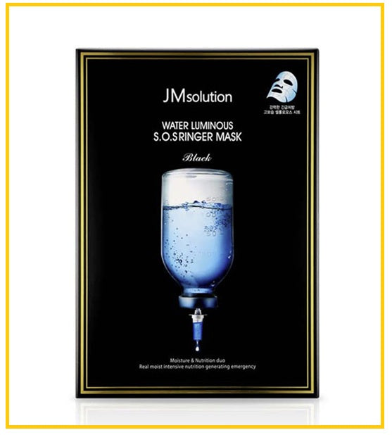 JM SOLUTION 肌司研水滋養急救針劑面膜10片 WATER LUMINOUS S.O.S RINGER MASK 10PCS