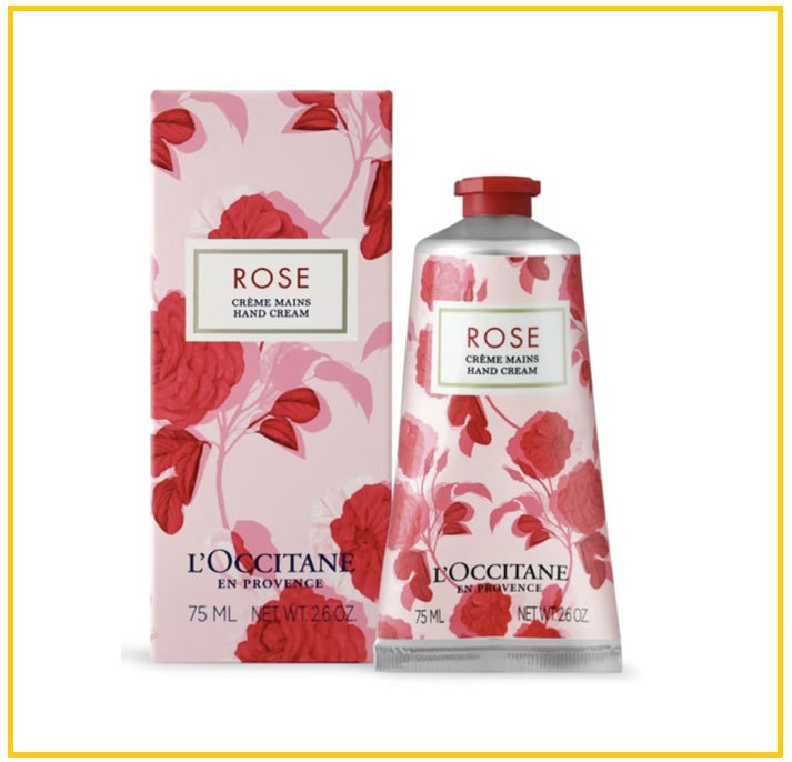 L'OCCITANE 歐舒丹玫瑰潤手霜 LOCCITANE ROSE HAND CREAM 75ML